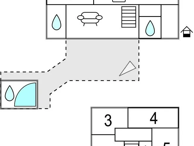 בית נופש Lovely In *